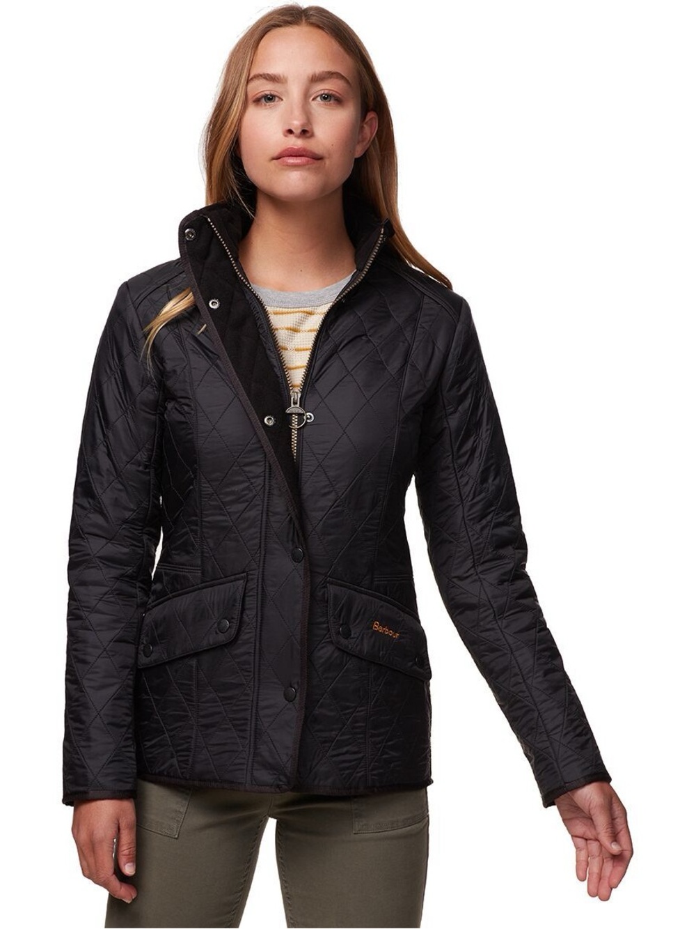 Barbour Black Quilted Women's Puffer Jacket